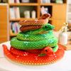 Реалистичная плюшевая кукла-змея питон - мягкая набивная ткань, 80-210 см, идеально подходит для детей и взрослых