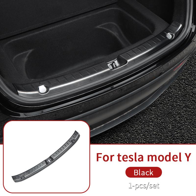 Задняя защитная панель отделка для Tesla модель Y 2020-2023 аксессуары 2023 автомобильные аксессуары модель Y