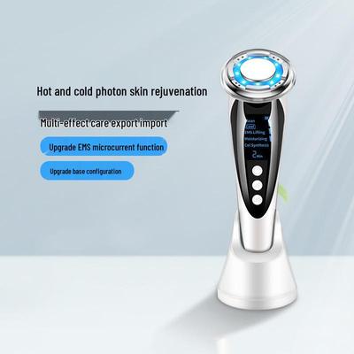 EMS Микротоковая Подтяжка и Укрепление Лица Фотонное Омоложение Горячее и Холодное Косметологическое Устройство