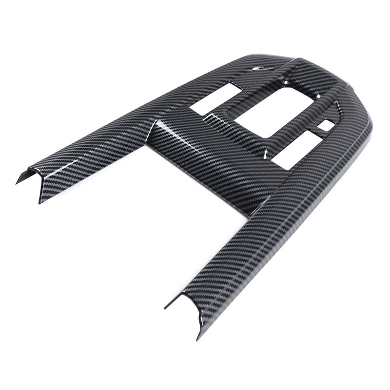 ABS Plastic Carbon Fiber Car central control transmission panel frame Suitable for Isuzu D MAX D-MAX -2024 accessories