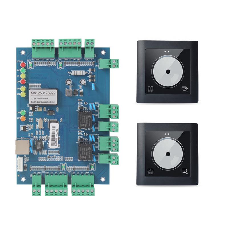 Lianwang Weigen Access Controller: Remote Door Opening & Dynamic QR Code Unlocking via Mini Program App.