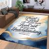 Christian Scripture carpet Set Design carpet set (1 duvet cover, 2 pillowcases, duvet not included)