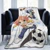 Аниме Одеяло Inazuma Eleven Фланелевое Всесезонное Многофункциональное Легкое Тонкое Плед для Дома Спальни Покрывала