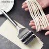 [ZY]Stainless Steel Spaghett Cutter Pasta Machine Dough Noodles Maker Ginger Garlic Roll Crusher Kitchen Cooking Gadgets 1