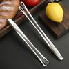 1Pc Stainless Steel Kitchen Tongs BBQ Grill Cooking Tweezers Barbecue Tongs Clip Salad Meat Tongs Food Tweezers Kitchen Utensils