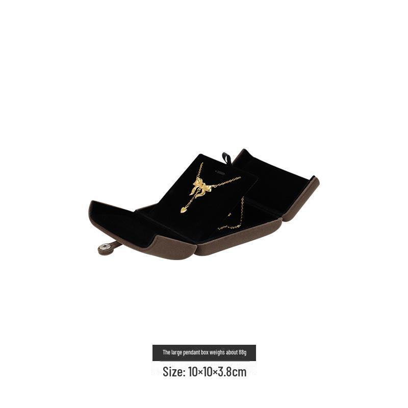 Набор фланелевых шкатулок для украшений: Хранение колец, ожерелий, браслетов, кулонов, сережек