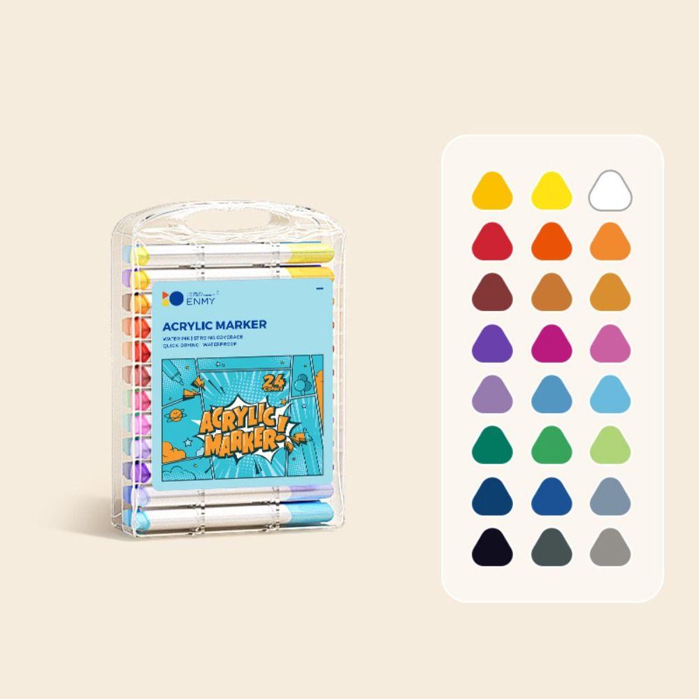 Гелевая ручка для рисования, ручная работа, граффити, ручка 24/48/60 цветов, художественный маркер, ручка для детей