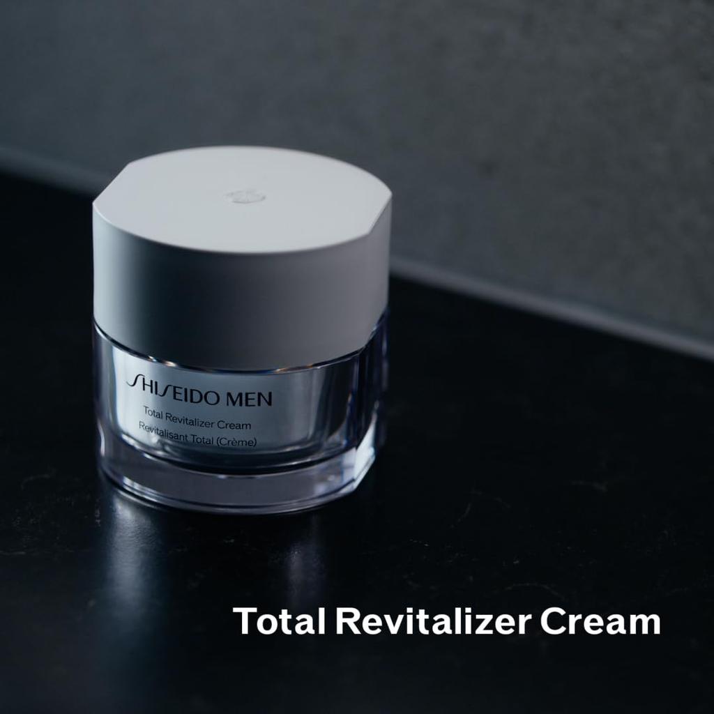 Shiseido Men Total R Крем N 50 г Для ухода за кожей Цитрусово-древесный аромат (Основной продукт) - Мужской - Увлажняющий, Подтягивающий, Высокоэффективный против старения -