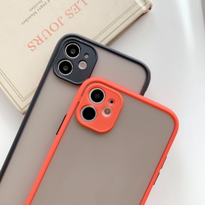 Матовый противоударный чехол для телефона iPhone 17 16 15 14 Plus 13 Pro Max 12 Mini 11 X Xs Xr 6 7 8 SE 2022 2020 17Pro Задняя защитная крышка для телефона Аксессуар