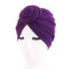 New Donut Turban Caps For Women Stretch Hijab Cap Muslim Soft Cotton Headscarf Bonnet Hat Ladies Headband Turbans Headwrap