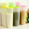 Airtight Food Storage Container for Grains, Nuts, and Cereal