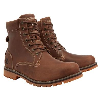 Мужские водонепроницаемые ботинки Timberland Rugged Mid на шнуровке, коричневые, размер 9.0 (TB1A2JJBF131), Размер 27.0см (TB1A2JJBF131)