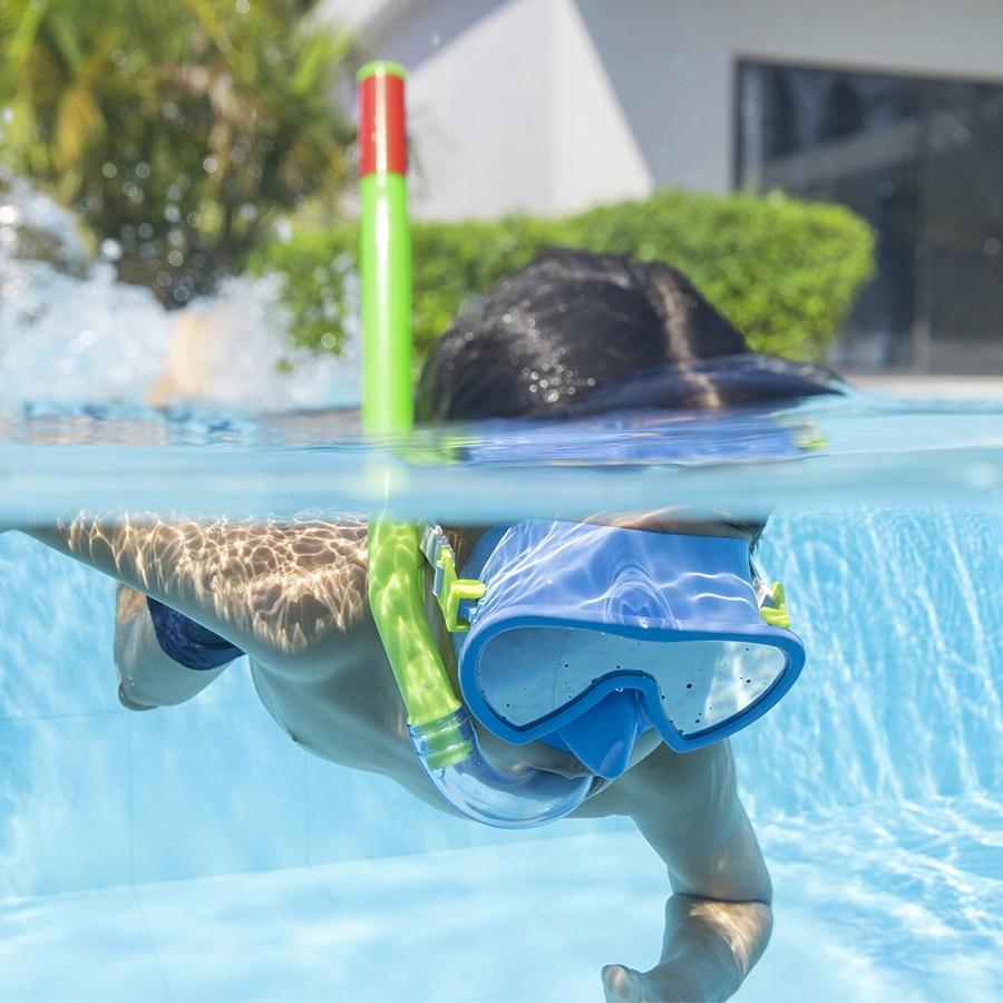 [PACZA][5] Children's diving set Mask + Snorkel Bestway 24036 BLUE K183N