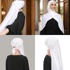 Women Hijab Head Scarf Shawl Wrap for Muslim Prayer Ramadan Eid 170cm X 55cm Breathable and Fast Drying Headwrap Scarf