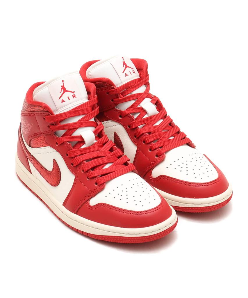 HJ9337-106 Женские Nike Air Jordan 1 Mid SE Sail Varsity Red Team Red (Женский)