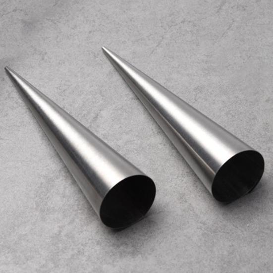 Конус из нержавеющей стали, заостренная форма, спиральная форма для круассана, хлеба, трубка, инструмент для выпечки