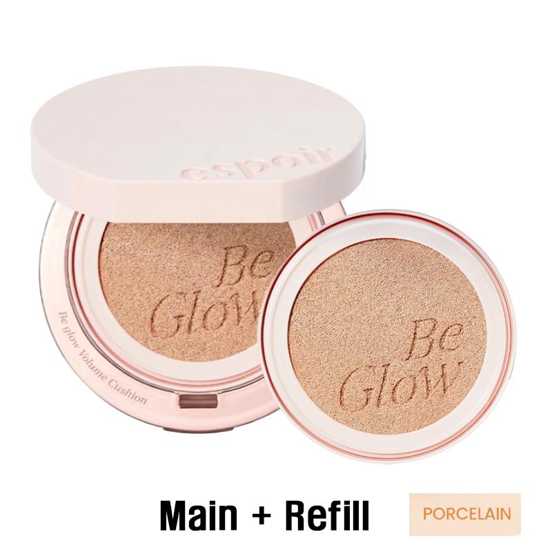 Espoir НОВЫЙ Cushion Be Glow Volume (набор: Кушон 13г + Рефил 13г)  (10 вариантов)
