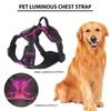 Luminous Pet Harness Rechargeable LED Lighted Dog Harness Adjustable Glowing Pet Chest Strap