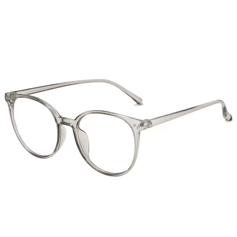 Оправа для оптических очков, мужская модная ретро-оправа для очков для близорукости, большая круглая оправа, радиационно-стойкие и сине-защитные очки