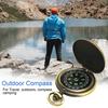 Camping Survival Compass Waterproof High Sensitivity Accurate Positioning Easy To Read Retro Style Navigation Compass