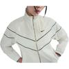 Nike Logo Stripe Zipper Loose Long Sleeve Jacket Women jackets Sail FV6305-135