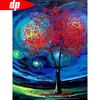 Diamond Painting Dream Tree Embroidery Cross Stitch Rhinestones Full Round Diamond