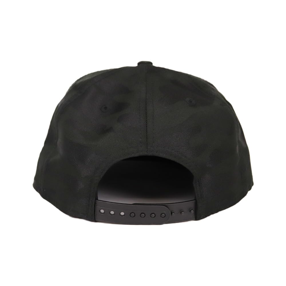 Мужская бейсболка New Era Plain Camouflage 9FIFTY New Era Hat Snapback, черная [Товар]