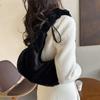 Winter Mao Mao Trend Personality Design Tether Plush Casual Portable Winter Underarm Bag Women
