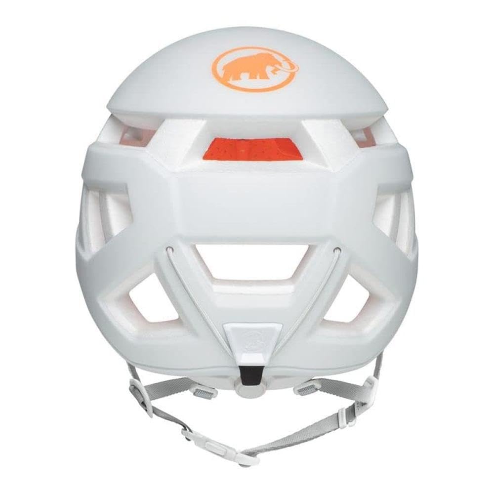 MAMMUT Crag Sender Helmet, White (56–61 cm) — Ultralight, Highly Ventilated Climbing/Alpine Helmet