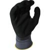 Gant de travail nylon/nitrile noir - Taille 10 - Résistant &amp; imperméable - 80818