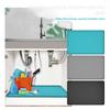 Under-Sink Mat Anti-slip Silicone Waterproof Multipurpose Under-Sink Shelf Liner Drip Tray Kitchen Bathroom Cabinet Protector Pad Kitchen Supplies