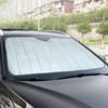 130/140Cm Car Windshield Foldable Sun Shade Visor Cover Block Reflector Portable Breathable Anti Uv Protector