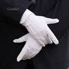 1 Pair Formal Gloves for Tuxedo Honor Guard Parade Inspection Collection Serve