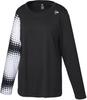 Футболка Dunlop Tennis Wear Game DAP1366W Black L [DUNLOP] женская (Длинный рукав)