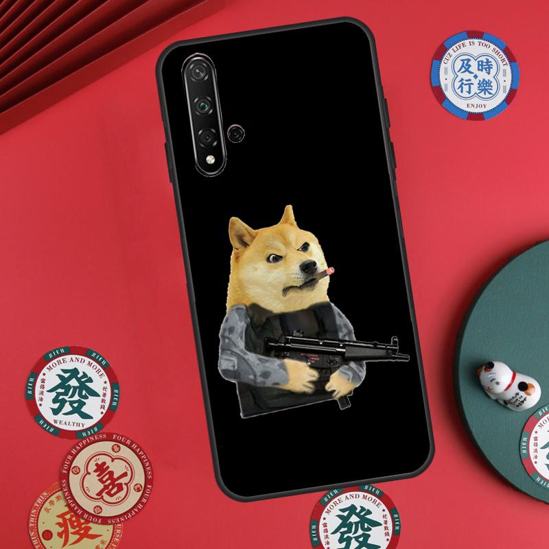 Смешной мем с собакой Cheems Doge Для Huawei Nova 11 Pro 9 10 SE Y60 Y70 Y90 Y61 Y91 Y72 Y73 12i 11i 8i P20 P30 P40 Lite Чехол