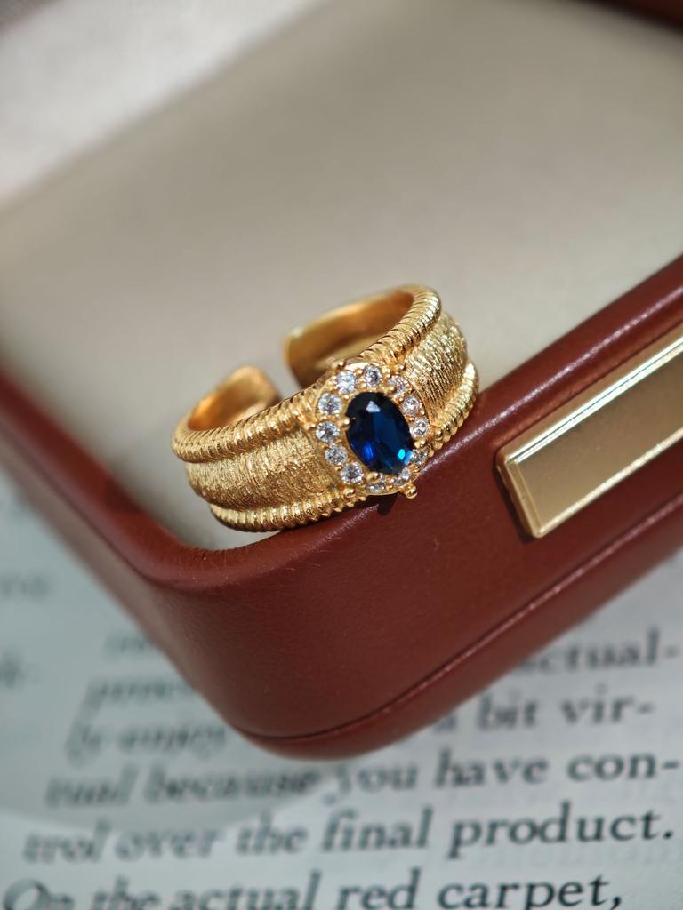 Винтажное матовое кольцо класса люкс рубиново-пурпурного цвета с бриллиантами и эмалью, кольцо на указательный палец, для ношения в несколько рядов, ветер, премиальные универсальные аксессуары