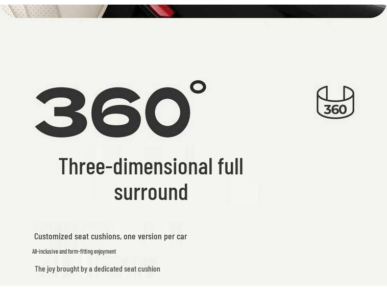 Galaxy E8 2025 Perforated Leather Seat Cover - Full Surround, Four Seasons