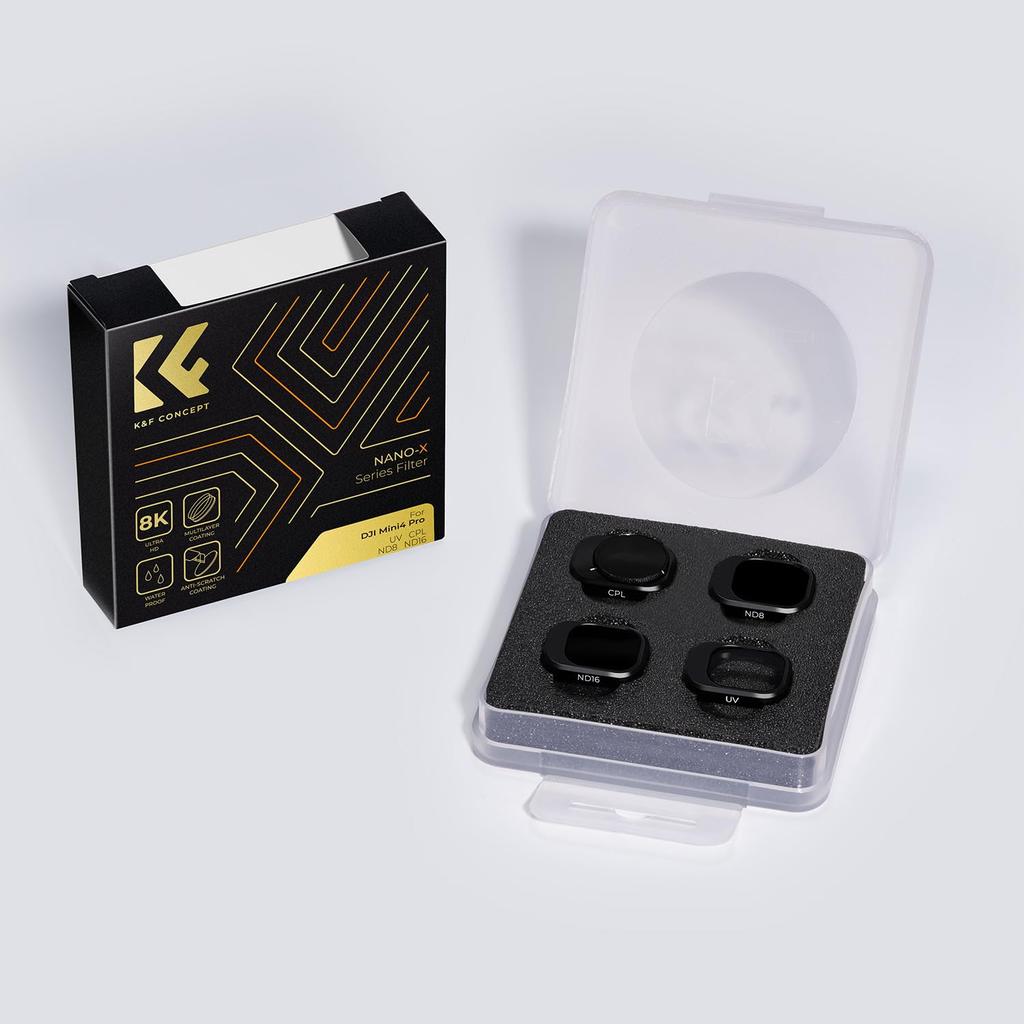 Концепция DJI Mini 4 Pro Фильтр Защита объектива Защита от УФ-излучения AGC Оптическое стекло Высокопропускающий ND-фильтр Защитный фильтр Регулировка ослабления света