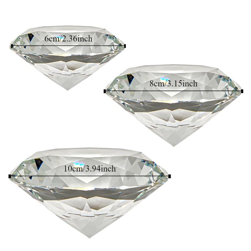 60/80/100 мм прозрачный хрусталь романтический искусственный хрусталь украшение для дома