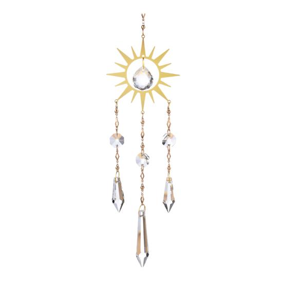 Large Sun Crystal Sun Chime Prism Catcher Wind Sun