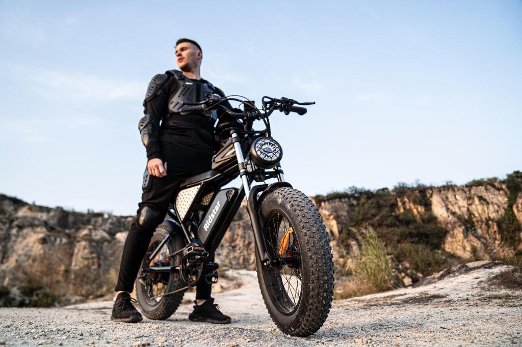 Электровелосипед для взрослых Ridstar Q20 1000 Вт, двигатель 48 В, 20 Ач, аккумулятор, максимальная скорость 40 км/ч, максимальный запас хода 120 км