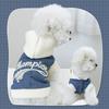 Pet Clothes Dog Cat Clothing Clothing Handsome Cute Rock Handsome Denim Collection Directly from the Manufacturer