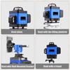 3D 12 Lines Laser Level Self-Leveling 360 Horizontal And Vertical Cross Super Powerful Green Laser Beam Line Measurement