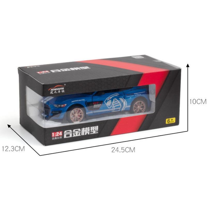 1/24 FORD MUSTANG SHELBY GT500 литые модели автомобилей и игрушечные транспортные средства игрушечные машинки детские игрушки для детей рождественские подарки игрушка для мальчика
