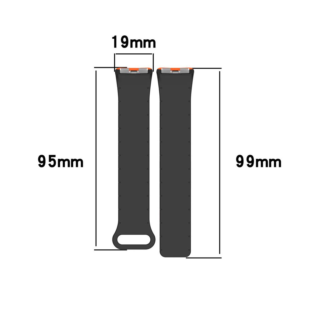 Silicone Watch Band for Huawei Band 10 NFC/10/9 NFC/9/8 NFC/8 Replacement Magnetic Wrist Strap