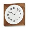 Lemnos Wall Clock Root Analog Natural Wood Brown ROOT BW Lemnos Height 330 X Width 330 X Thickness 46mm NY21-09