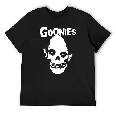 Футболка с черепом Goonies Misfits, забавная футболка с изображением фильмов, футболка в стиле панк 80-х годов, мужская, женская, детская, рок-футболки, футболки с аниме-тегами, мужские футболки