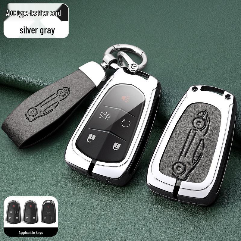 Премиальный металлический чехол для ключа Cadillac XT5, CT5, XT4, XT6, CT6, XTS, ATSL, CT4