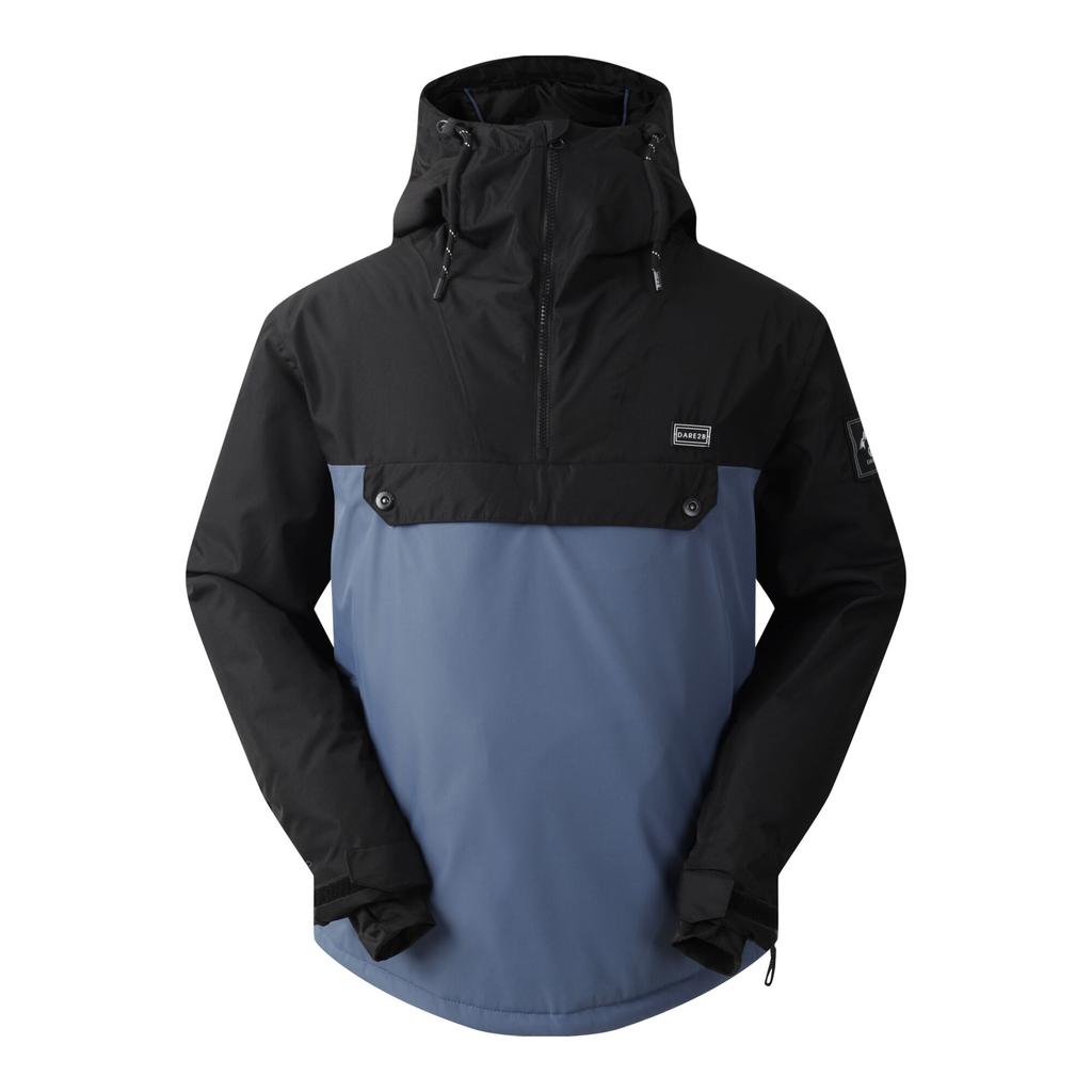 Mens Freeride II Colour Block Overhead Ski Jacket