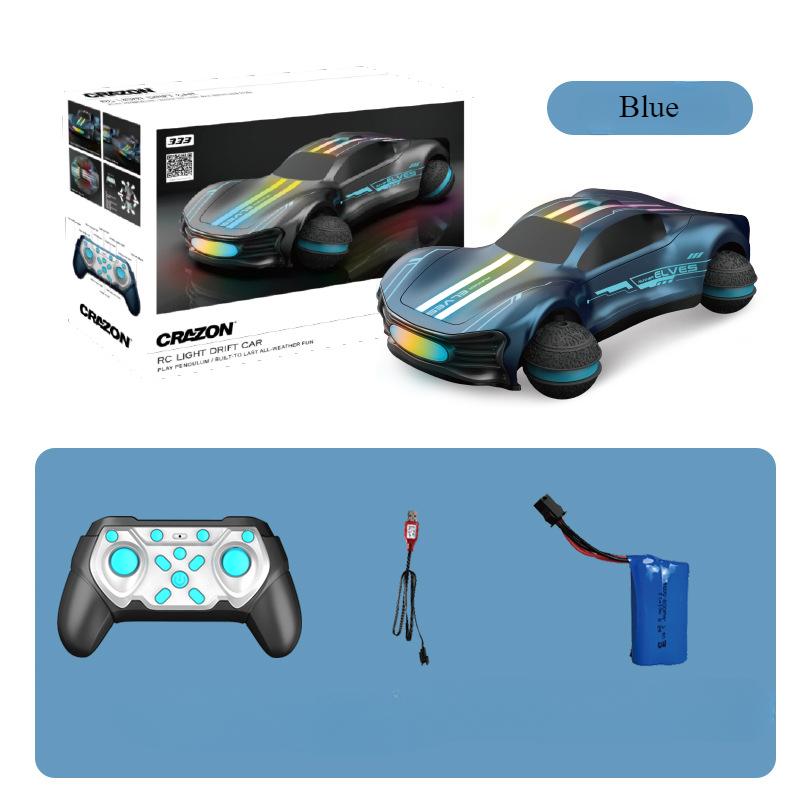 Машинка на радиоуправлении для детей, RC машинки, Машинки на радиоуправлении для дрифта, вращающиеся на 360° с огнями, гоночная машинка, 1:16 RC Truck, игрушечные машинки в подарок